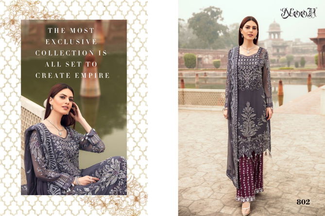 Noor Zebtan Faux Latest Heavy Santoon With Casual Party Wear Pakistani Salwar Suit Collection 